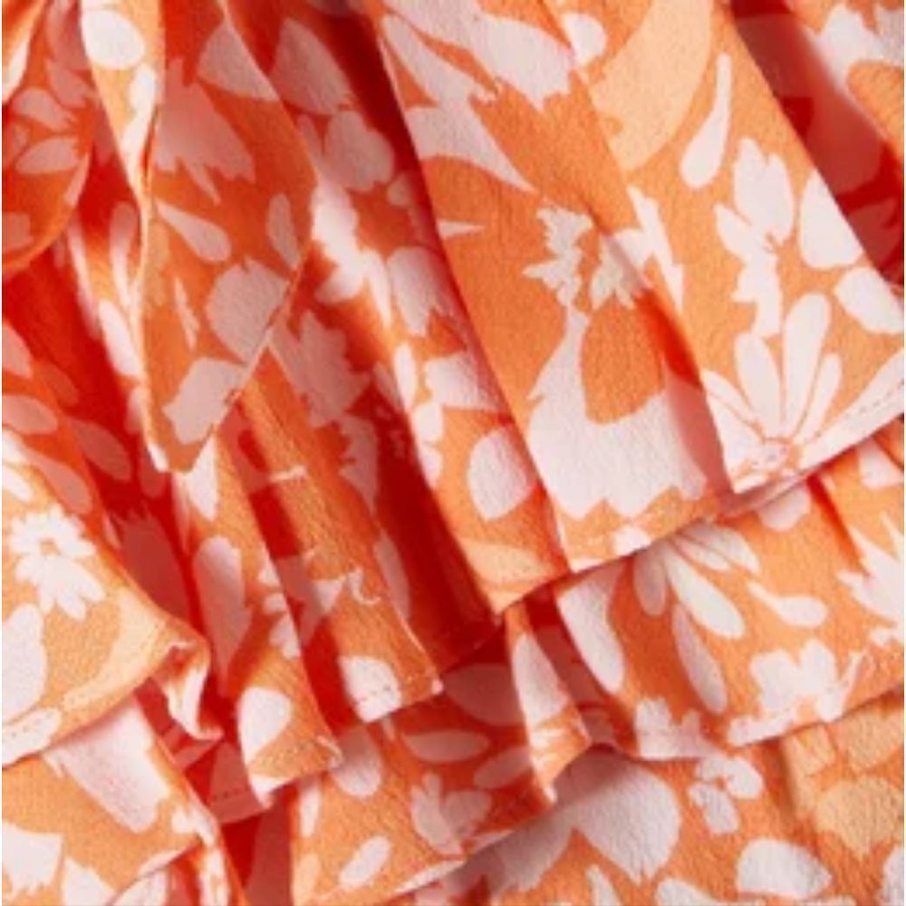 MINKPINK Marli Floral Ruffle Crop Top - Picture 9 of 9